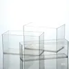 Acuario de Escritorio, Pez Betta, Acuario de Camarones, Tanque de Tortugas, Maceta con Planta Verde, Rectangular Estrecho Alto de Acrílico Transparente