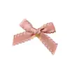 Accesorios de lazo de borde ondulado estilo coreano para mujer para tocados, calcetines, ropa interior, vestidos, lazos decorativos versátiles hechos a mano