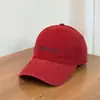 Gorra de Béisbol Suave de Algodón Lavado con Estampado de Letras Simple Estilo Coreano para Mujer, Versión Delgada para Primavera y Verano, Gorra Unisex para Estudiantes con Visera Curva y Pico de Pato