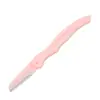 Aparelhador de Sobrancelha Feminino Personalizado para Iniciantes Lâmina de Aço Inoxidável Aparador de Sobrancelha Feminino Faca Dobrável Barbeador Ferramenta de Beleza