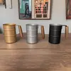 Acero Inoxidable 304 Copa de Champaña Vaso de Agua Estilo Industrial Retro Vintage Creativo Café Camping Picnic al Aire Libre Vaso de Cerveza