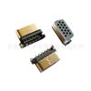 Base Mini VGA15P delgada con disipador inverso 55.00g terminal de fila parche SMT tipo MINI conector de cuerpo corto