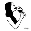 Pegatinas de Tatuaje Minimalistas Personalizadas en Blanco y Negro, Pegatinas de Tatuaje Temporales, Pegatinas de Tatuaje Impermeables de Estilo Fresco en Stock para Halloween