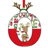 Colgante de Letra Inglesa Nuevo y Creativo Transfronterizo Acrílico Plano Árbol de Navidad Decoración para Fiesta en Casa Regalo