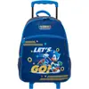 Mochila Infantil Sonic Lets Go com Rodinhas