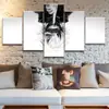 5 juegos de pintura de arte de animación decoración del hogar pintura en lienzo animación póster creativo pintura para decoración de sala de estar núcleo