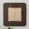 Adhesivo para Interruptor Cubierta Protectora Decorativa Nuevo Estilo Lujo Ligero Moderno Simple Color Sólido Acrílico Placa de Aluminio Cubierta para Marco de Enchufe para Daifa