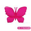 Nuevo Globo Serie Fluorescente Transfronterizo Lazo Mariposa Globos de Foil Decoración Fiesta de Cumpleaños Accesorios para Fotos