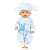 Ropa para muñeca American Girl de 18 pulgadas 43 cm ropa para muñeca xiafu lindo conjunto de pijama de una pieza conjunto de dos piezas