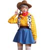 Disfraz de Halloween nuevo suministro de exportación Vaquero occidental jefe de policía falda abullonada traje cosplay anime