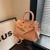 Bolso de Mano Grande de Moda Estilo Coreano para Mujer, Bolso Kelly Simple y Elegante Nuevo 2026, Bolso Cruzado de Diseño de Nicho