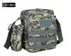 Mochila táctica camuflaje militar para exteriores bolsa de hombro para exteriores bolsa de mensajero tela Oxford bolsa anti-salpicaduras para botella de agua bolsa de almacenamiento