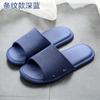 2024 Nuevas Pantuflas Antideslizantes para Baño para Mujer Hogar Suela Suave Baño Secado Rápido Interior Silenciosas Pantuflas de Pareja para Hombre