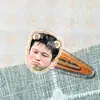 Mercancía de Celebridad de Fan Zhendong Acrílico Pinza Bb Pasador Accesorio para el Cabello Artículo de Apoyo para Conciertos con Fotos