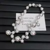 Collar con Borla de Bola Metálica Geométrico Exagerado Estilo Francés Retro Estilo ins Cadena para Clavícula de Bola Redonda Plateada Multicapa con Cuentas