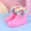 Fengqingfan Impermeables Elásticos Boca Amarilla Patito Botas de Lluvia para Niños Niños y Niñas Botas de Lluvia para Bebé Niños Pequeños Zapatos de Goma para Agua Zapatos de Agua para Niños