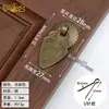 TH728 Manijas de Cajón Clásicas Chinas de Pez Dorado Manija de Caja de Joyería de Cobre Puro Accesorios Manija de Caja de Madera Bronce