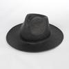 Sombrero de Jazz de Paja de Papel Simple y a la Moda para Primavera y Verano Hecho a Mano para Playa al Aire Libre Protección Solar y Sombrilla Sombrero de Paja Panamá Celebridad de Internet