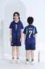 Conjunto de Uniforme de Fútbol Infantil Camiseta de Argentina Guardería Deportes Transpirable Absorbente de Sudor Ropa Infantil Personalizado Al por Mayor