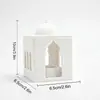 MM3D004-017 Ornamento de castiçal luminoso do Oriente Médio transfronteiriço, luz de velas em tons quentes, cria um ambiente atmosférico, decoração de mesa