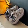 Tênis Esportivo Infantil, Tênis Estilo "Dad Shoes" para Meninos, Novo Modelo Primavera e Outono 2025, Tênis Tanque, Tênis Casual para Meninas, Tênis com Solado de Pneu de Durian