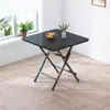 Mesa Dobrável para Uso Doméstico, Mesa de Jantar Portátil Simples, Mesa Quadrada para Apartamentos de Aluguel, Apartamentos Pequenos, Mesa de Jantar Minimalista