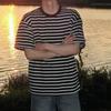 Camiseta de Rayas Blancas y Negras Estilo Hong Kong Retro Americano para Hombre Verano Ropa de Alta Gama Pesada Manga Corta Escote Pequeño Media Manga