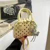 Bolsa de Bolos de Lunares Estilo Coreano Shuai Mi Home para Mujer Verano 2026 Nuevo Bolso de Mano de Nicho Bolso Cruzado Bolso de Hombro para Viajes