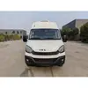 Caminhão Refrigerado Nanjing Iveco Transmissão Automática Caminhão Refrigerado Placa Azul Caminhão Refrigerado Tipo Pão Caminhão de Cadeia Fria