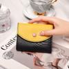 Cartera Mujer 2024 Nuevo Estilo Corto Compacta Tarjetero Clip para Monedas Moda Patrón Cocodrilo Cartera Corta Cartera Trendy