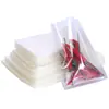 Sacos de Vácuo para Alimentos de Poliéster, Sacos Transparentes de Conservação por Compressão, Sacos Plásticos Selados a Vácuo, Sacos Comerciais para Alimentos, Grau Alimentício