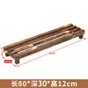 Estante para flores ensanchado anticorrosión madera protección solar capa única suculentas una capa de pie exterior balcón almacenamiento madera maciza exterior