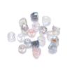 6mm semilla de loto pequeña galvanizada vidrio con cuentas campana diy accesorios de joyería accesorios antiguos para horquilla materiales para hacer arte de uñas