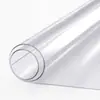 Suministro Directo del Fabricante Original, Venta al por Mayor de Materiales en Rollo para Manteles, Materiales en Rollo de PVC Engrosado, Tela de Hilo, Materiales Transparentes en Rollo en Stock