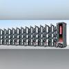 Puerta Retráctil Metálica Totalmente Automática para Sitios de Construcción, Fábricas, Áreas Residenciales y Entradas de Empresas, Fabricante de Puertas Retráctiles Integradas con Control Remoto Sencillo