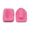 2 piezas de hojas y pétalos molde de silicona con clip para pastel, molde de azúcar, juego de combinación opcional multiestilo