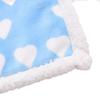 Manta de Flanela Estampada com Desenhos Transfronteiriços, Manta Dupla Camada Espessa com Forro de Fleece Personalizada para Escritório, Manta para Soneca, Manta para Ar Condicionado