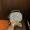 Bolso Cuadrado Pequeño de Mezclilla con Lazo de Moda Bolso de Mujer 2025 Nuevo Nicho Bolso de Mano Versátil Bolso de Hombro Cruzado Elegante