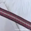 Embalagem Hot-Selling em Estoque com Acabamento de Renda de 3 cm para Botas de Neve, Acabamento para Material de Sapatos, Padrão de Diamante Cruzado, Acessórios para Cabedal de Sapato