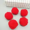 En stock bola de polipropileno niños de preescolar trabajo manual bola de pompón joyería diy accesorios para ropa pompón de huevo de 50 mm