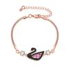 Pulseira de diamante da moda estilo coreano simples versátil nova popular popular para casal presente de Dia dos Namorados pulseira