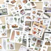 Libro de Pegatinas Adhesivas Infeel.Me - Serie "Colección de Cosas Pequeñas" - Pegatinas Base Sencillas Estilo Ins para Decoración de Diario DIY