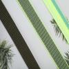 Vendas Diretas de Fábrica Velcro de Ponto Laço Trançado de Nylon Estilo Pulseira de Relógio Semiacabada Leve e Respirável Multicolorizável