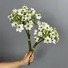 Flor Artificial Terciopelo Berley Estrella Flor Falsa Decoración del Hogar Accesorios para Fotografía Decoración Suave Arreglo Floral Arte Floral de Boda