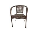 Cadeira de Vime Personalizada Transfronteiriça de Fábrica Varanda Pátio Mesa e Cadeira de Lazer Conjunto de Mesa de Centro Cadeira de Vime de Estilo Europeu para Exterior