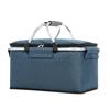 Dobrável Portátil Carro Exterior Portátil Bolsa de Gelo Espessada Grande Capacidade Caixa Isolada Roda Universal Removível Bolsa Isolada
