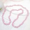 Cuentas sueltas de grava de forma irregular, accesorios de joyería DIY, cuentas de pulsera semiacabadas de grava de cristal de piedra de colores