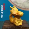 Adornos de Dragón de Bendición de Tuyo de Taihang Talla en Madera Maciza Bestia Propicia Dragón Zodíaco Esencial para el Año del Dragón Adornos Creativos para Coche