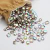 Todo el lote de brocas para uñas, brocas especiales con forma para nail art, color flash, brocas de fondo puntiagudo, cristal, vidrio, brocas mixtas, joyería para uñas