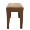 Banqueta de plástico para uso doméstico, ultra-espessa, banqueta macia acolchoada para sala de estar, banco para sala de jantar, banqueta extra estilo nórdico, modelo popular espessado para uso doméstico